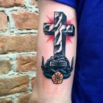 54 Tatuajes de Cruces impresionantes y sus Significados⋆【TOP 2018】