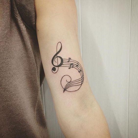 Tatuajes Musicales Desde Notas Hasta Instrumentos Significados