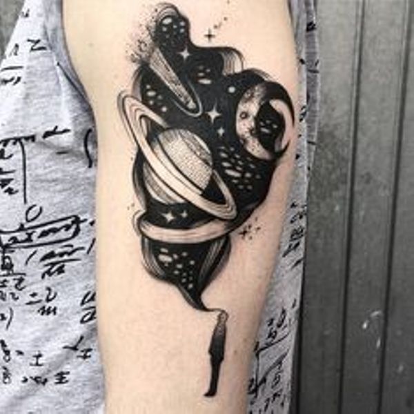 Ideas para Tatuajes de Universo y sus Significados ⋆ Tatuajes Geniales