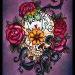 bocetos disenos tatuajes calaveras mexicanas tattoo 7 - calaveras mexicanas