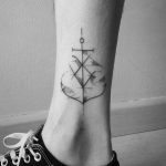 tatuajes anclas minimalistas 4 - tatuajes de anclas