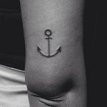 tatuajes anclas minimalistas 7 - tatuajes de anclas