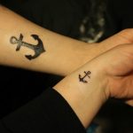tatuajes anclas parejas 6 - tatuajes de anclas