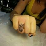 Ideas exclusivas para Tatuajes de Búhos y Lechuzas - Tatuajes Geniales tatuajes pequeños buhos 5 - tatuajes de búhos