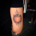 tatuajes sol color 3 - tatuajes del sol