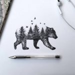 101 Tatuagens Feminina: Elegante e Bonita para Mulheres - Grandes Tatuagens diseño boceto tatuajes mujeres 2 - Tatuagens Feminina