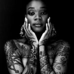 tatuajes de mujeres negras morenas 4 - Tatuagens Feminina