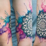 tatuajes mandalas acuarela 4 - tatuajes de m&aacute;ndalas
