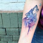tatuajes de lobos aullando 2 - tatuajes de lobos
