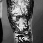 tatuajes lobos 3D 2 - tatuajes de lobos