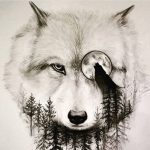 101 Mejores Ideas de Tatuajes de Lobos y sus Significados - Tatuajes Geniales tatuajes lobos diseños 2 - tatuajes de lobos