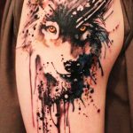 tatuajes lobos hombro brazos 2 - tatuajes de lobos