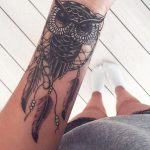Ideas exclusivas para Tatuajes de Búhos y Lechuzas - Tatuajes Geniales tattoo buhos lechuzas atrapasueños 1 - tatuajes de búhos