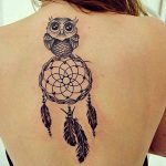 Ideas exclusivas para Tatuajes de Búhos y Lechuzas - Tatuajes Geniales tattoo buhos lechuzas atrapasueños 2 - tatuajes de búhos