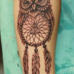 Ideas exclusivas para Tatuajes de Búhos y Lechuzas - Tatuajes Geniales tattoo buhos lechuzas espanta sueñoos 1 - tatuajes de búhos
