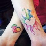 tattoo parejas corazones 6 - tatuajes de corazones