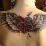 tatuajes corazones alas 4 - tatuajes de corazones