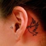 50 Fotos de Tatuajes de Palomas y sus significados - Tatuajes Geniales tatuajes palomas pequeñas chidas 1 - tatuajes de palomas