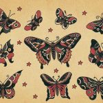 80 Originales Tatuajes de Mariposas 🦋 y su Significado - Tatuajes Geniales diseños bocetos plantillas tatuaje de una mariposa 4 - tatuajes de mariposas