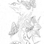 80 Originales Tatuajes de Mariposas 🦋 y su Significado - Tatuajes Geniales diseños bocetos plantillas tatuaje de una mariposa 5 - tatuajes de mariposas