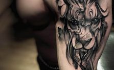 63 Geniales Tatuajes de Leones y sus Significados »【TOP 2023】