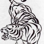65 Tatuajes de Tigres y sus Significados - Tatuajes Geniales tatuajes tigres tribales diseños 2 - tigres