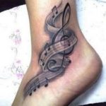 tatuajes de letras musicales 7 260x305 -