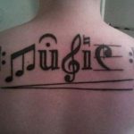 tatuajes de letras musicales 8 407x305 -