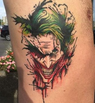 payasos jocker 2 - tatuajes de payasos