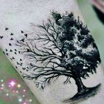 con aves 6 - tatuajes de rosas