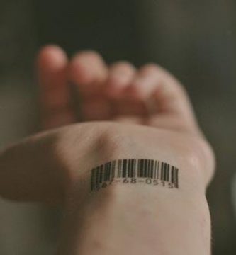 codigo de barra - tatuajes de código de barras