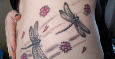 libelulas - tatuajes de animales